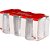Copo de Vidro LONG DRINK Vendome 200ML Jogo com 6 Unidades Hauskraft - Imagem 4
