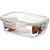 Pote Hermético Retangular de Vidro 400ML Western Home - Imagem 4