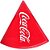 Prato Plástico COCA-COLA para Pizza 22CM Vermelho - Imagem 1