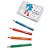 Kit de Pintura Sonic 11 Peças com Carimbos, Bloco e Lápis de COR - Imagem 2
