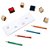 Kit de Pintura Sonic 11 Peças com Carimbos, Bloco e Lápis de COR - Imagem 4