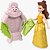 Boneca Disney Princesa Mini Castelo da Bela com Acessórios e Personagens - Imagem 10
