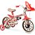 Bicicleta Infantil ARO 12 PETS com Cestinha, Cadeirinha e Garrafinha - Imagem 3
