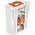 Pote Acrílico SLIM Multiuso 3390ML Branco com Travas Laterais - Imagem 2