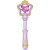 Varinha Encantada Infantil Make BRINQ com LUZ, Som e GLOSS Labial - Imagem 2