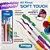 Pincel Artesanal KIT SOFT Touch com 4 Peças para Pintura Criativa - Imagem 5