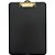 Prancheta Duratex Office BLACK com Prendedor Metálico Dourado 33,5X23CM - Imagem 1