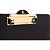Prancheta Duratex Office BLACK com Prendedor Metálico Dourado 33,5X23CM - Imagem 3