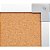 Quadro de Aviso 120X90CM Moldura Alumínio MDF com Cortiça Aparente - Imagem 3