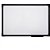 Quadro Branco 120X80CM UV SOFT Moldura Madeira Preta MDF - Imagem 7