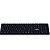 Teclado Office EASY USB 2.0 Preto com 107 Teclas ABNT2 - Imagem 3
