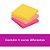 Bloco de Recado POST-IT 76MM X 76MM Alegria 90 Folhas Pacote com 3 - Imagem 5