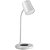 Luminária LED de Mesa Lumi PLAY 3 em 1 com Caixa de Som e Carregador sem Fio – Branco - Imagem 1