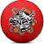 Bola de Iniciação T12 XXIV Vermelha Infantil 56-58CM - Imagem 1