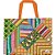 Sacola Plástica Shopping BAG 43X43X12CM Sortida (pacote com 12) - Imagem 3