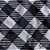 TNT Estampado 1,40M 40G Xadrezão BRANCO/PRETO (rolo com 25 Metros) - Imagem 2