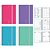 Agenda 2026 Neon PP Espiral Diária 176 Folhas 117X164MM (pacote com 5) - Imagem 1