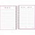 Agenda 2026 Spice Feminina Capa Dura Espiralada 160 Folhas 110X154MM Pacote com 4 - Imagem 2