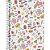 Caderno Espiral 1/4 Capa Dura D+ 200 Folhas Feminino Pacote com 4 - Imagem 5