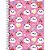 Caderno Espiral 1/4 Capa Dura Pepper 80 Folhas Feminino Pacote com 4 - Imagem 4
