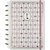 Caderno Inteligente Médio ISA Akkari Rose KEY com 80 Folhas - Imagem 1