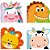 Livro de Atividades POP Cores Divertidas com Lápis – Pacote com 4 Unidades - Imagem 1
