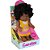 Boneca Milkinha Vinil 22CM Cabelo Crespo Garotas de Atitude - Imagem 1