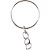 Argola para Chaveiro Niquelada 20MM Pacote com 250 Unidades - Imagem 2