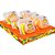 Doce BIG Burguer Balas de Gelatina TUTTI-FRUTTI com Recheio de Morango Display com 6 Unidades - Imagem 1