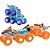 Hot Wheels Monster TRUCKS Energia Demolição + Reboque Power Smashers 1:64 - Imagem 2