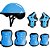 Patins KIT Roller Ajustável Azul Tamanho 30-33 - Imagem 3
