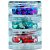 Pintura Facial LET’S GLOW AND Dance com 3 Glitters e Cola 4ML - Imagem 2