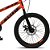 Bicicleta ARO 20 Colli SKILL BOY Laranja Neon com Freios a Disco - Imagem 3
