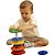 Brinquedo Educativo Gira Torre com 6 Peças Coloridas - Imagem 2