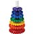 Brinquedo Educativo Gira Torre com 6 Peças Coloridas - Imagem 5