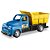 Caminhão Basculante Infantil Construction WORK 23CM com Roda Livre - Imagem 1