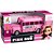 ônibus Escolar Rosa Classic PINK BUS 23CM com Roda Livre - Imagem 3