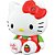 Boneco e Personagem Hello KITTY Frutinha Morango em Vinil com Cheirinho - Imagem 3