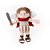 Boneco de Pelúcia Religioso São Miguel 32CM - Imagem 5