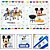 Livro Infantil Ilustrado UM Dia com o Mickey 19X21CM 10 Páginas - Imagem 3