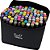 Marcador Artístico Touch 120 Cores com Bolsa - Imagem 1