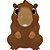 Boneco e Personagem Capivara Juca em Vinil Antialérgico - Imagem 3