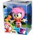 Boneco e Personagem Fandombox Sonic AMY Rose 12CM com Caixa Acrílica - Imagem 2
