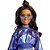 Barbie Fashion Deluxe STYLE Vestido Metálico Azul - Imagem 4