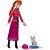 Boneca Disney Frozen ANNA com Bebe Raposa - Imagem 4