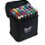 Marcador Artístico Touch 36 Cores com Bolsa para Desenhos Profissionais - Imagem 1