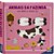 Livro Brinquedo Ilustrado Monte e DIVIRTA-SE! Animais da Fazenda Educativo - Imagem 1