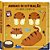 Livro Brinquedo Ilustrado Monte e DIVIRTA-SE! Animais de Estimação Educativo - Imagem 4