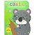 Livro Infantil Colorir com Atividades Coala 21,5X28CM 40 Páginas com Adesivos - Imagem 1