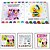 Livro para Banho Minnie e Amigos 14X14CM Almofadado com 6 Páginas Coloridas - Imagem 3